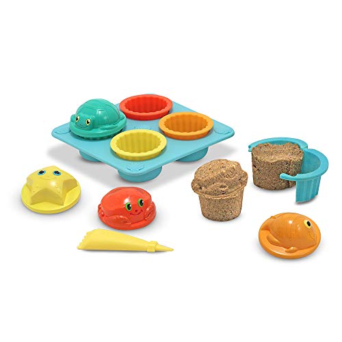 Melissa & Doug 16431 Sand Cupcake Set Möbel für Kinder von Melissa & Doug