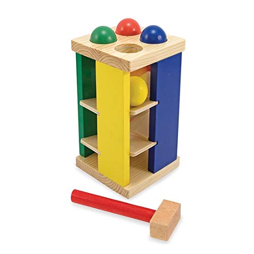 Melissa & Doug 19041 Rollbarer Formensortierer aus Holz (14 Teile) von Melissa & Doug