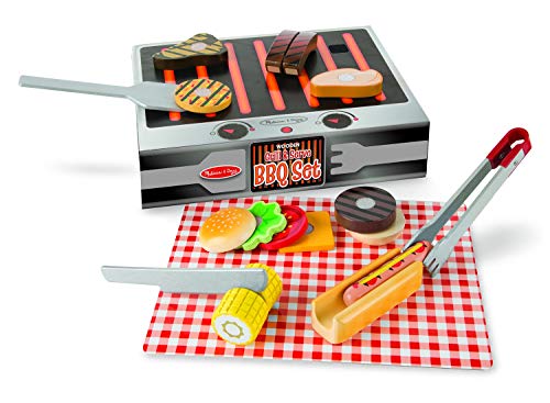 Melissa & Doug 19280 Grill- und Servierset, mehrfarbig von Melissa & Doug