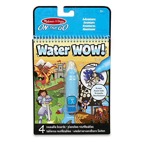 Melissa & Doug 19317 Melissa & Doug Water Wow! – Abenteuer | Aktivitätsbrett | Reisen | 3+ | Geschenk für Jungen oder Mädchen von Melissa & Doug