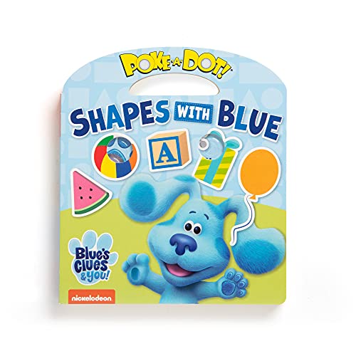 Melissa & Doug 33006 Blues Shapes with Blue Blue's Clues Doug You Poke-A-Dot: Formen mit Blau, Mehrfarbig, 8.0 x 7.0 x 0.75 von Melissa & Doug