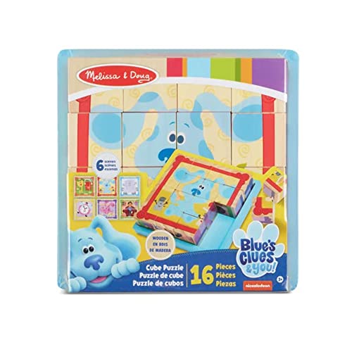 Melissa & Doug Blue's Clues & You! Blue's Clues & You! Würfelpuzzle aus Holz (16 Teile) Melissa & Doug Blue's Clues & You! Blue's Clues & You! Würfelpuzzle aus Holz (16 Teile) von Melissa & Doug
