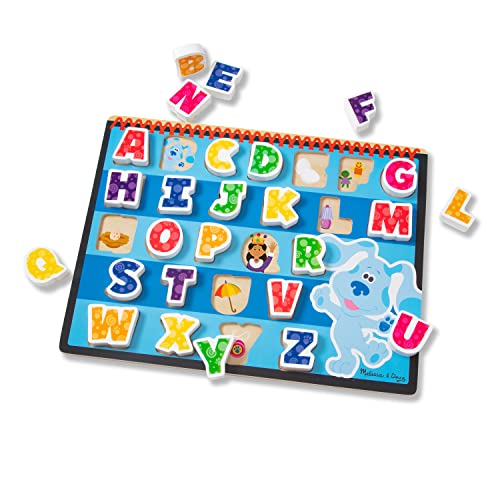 Blues Clues & You Wooden Chunky Alphabet Puzzle - 26 Pieces von Melissa & Doug