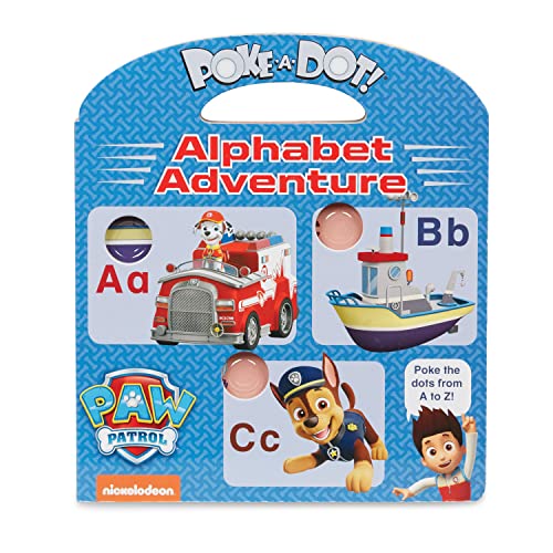 Melissa & Doug 33263 Paw Patrol Poke-A-Dot: Alphabet Adventure, Mehrfarbig, One Size von Melissa & Doug