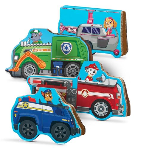 Melissa & Doug 33277 Paw Patrol Jumbo Pappblöcke, Mehrfarbig, Large von Melissa & Doug