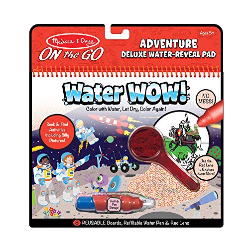 Melissa & Doug 40172 Water Wow! – Abenteuer | Luxusausführung | Reisen | 3+ | Geschenk für Jungen oder Mädchen von Melissa & Doug