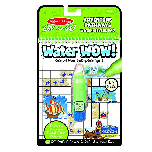 Melissa&Doug 40174 Water Wow | Activity Pad | Reise | ab 3 Jahren | Geschenk für Jungen oder Mädchen von Melissa & Doug