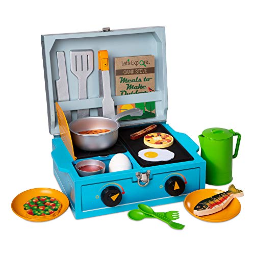 Melissa & Doug , Let's Explore Camp Stove Pretend Spielset , 3+ , Geschenk für Jungen oder Mädchen von Melissa & Doug