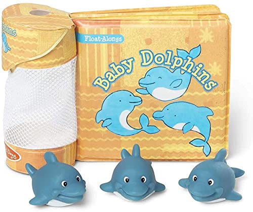 Melissa & Doug 41201 Baby Dolphins | Aktivitätsbücher-Bücher | 3+ | Geschenk für Jungen oder Mädchen, blau, S von Melissa & Doug