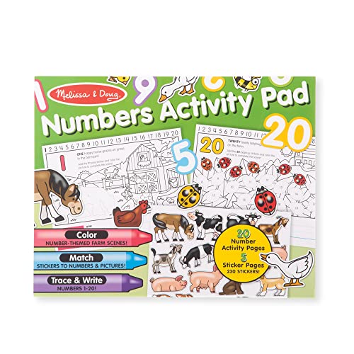 Melissa & Doug 8566 Numbers Activity Pad von Melissa & Doug