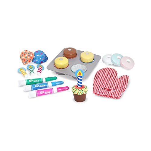 Melissa & Doug - Backen und Dekorieren Cupcake Set (14019) von Melissa & Doug