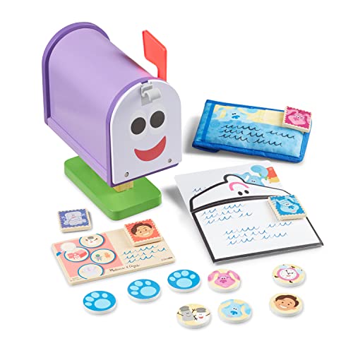 Melissa & Doug | Blue's Clues & You | Briefkasten-Spielset aus Holz | 27 Teile von Melissa & Doug