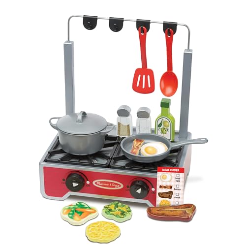 Melissa & Doug Deluxe Wooden Cooktop Set Melissa & Doug Deluxe Wooden Cooktop Set von Melissa & Doug