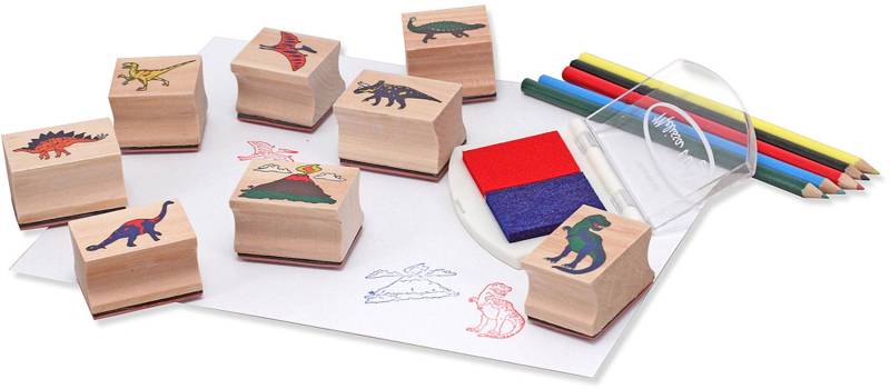 Melissa &  Doug Dinosaurierstempel Bastelset von Melissa & Doug