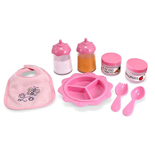 Melissa & Doug FBA_14888 Time To Eat! 8 Piece Feeding Set (English Only) von Melissa & Doug