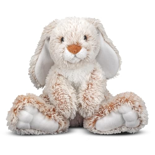 Melissa & Doug Hasen-Plüschtier Teddy | Großer Teddybär Stofftiere für Mädchen & Jungen | Kuscheltier Hase Teddy | Stofftiere | Hasen-Plüschtiere für Mädchen & Jungen ab 3 Jahren | Ostergeschenke von Melissa & Doug