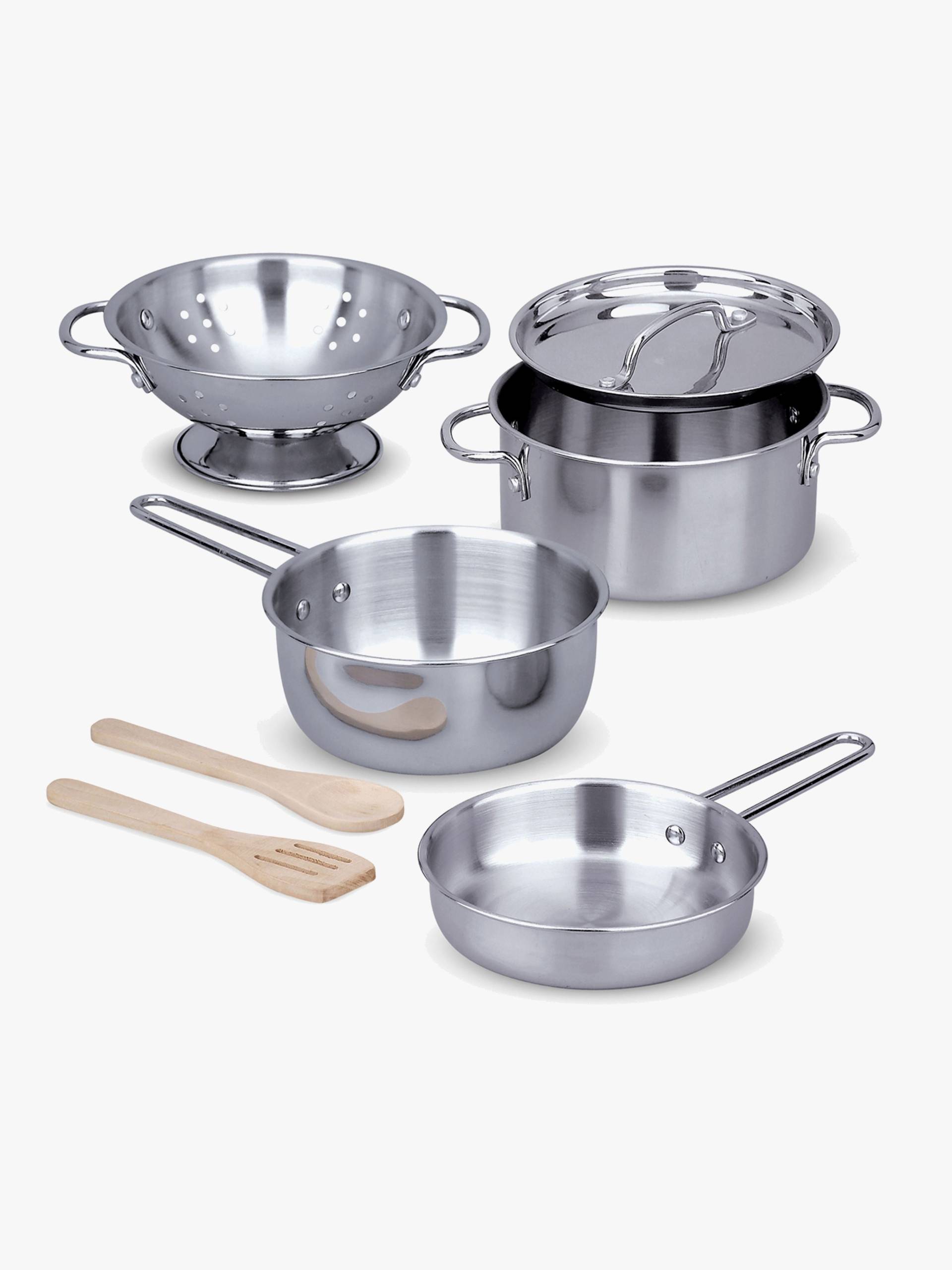 Melissa & Doug Küchen-Set Pfannen und Töpfe, 8 Teile Melissa & Doug Küchen-Set Pfannen und Töpfe, 8 Teile von Melissa & Doug