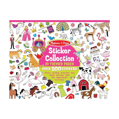 Melissa & Doug LCI4247 Sticker Collection Pink von Melissa & Doug