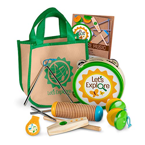 Melissa & Doug | Let's Explore Camp Music Pretend Spielset | ab 3 Jahren | Geschenk für Jungen oder Mädchen von Melissa & Doug