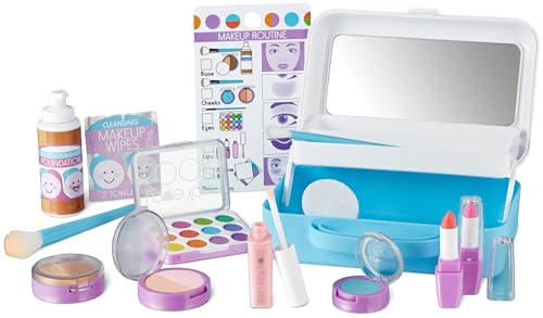 Melissa & Doug Love Your Look Makeup Spielset - 16-teiliges Rollenspielset mit Schmink-Accessoires ohne echte Kosmetik, für fantasievolles Spielen, für Kinder ab 3 Jahren Melissa & Doug Love Your Look Makeup Spielset - 16-teiliges Rollenspielset mit Schmink-Accessoires ohne echte Kosmetik, für fantasievolles Spielen, für Kinder ab 3 Jahren von Melissa & Doug