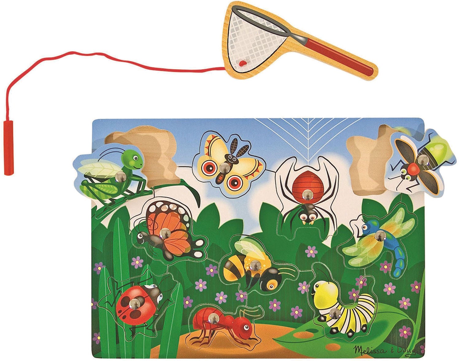 Melissa &  Doug Magnetisches Puzzlespiel Insekten Fangen von Melissa & Doug