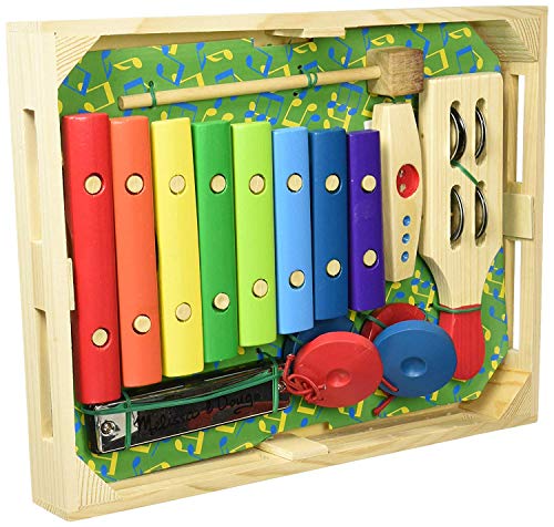 Melissa & Doug Musikinstrumente für Anfänger "Eine Band im Kasten" (7 Teile) von Melissa & Doug