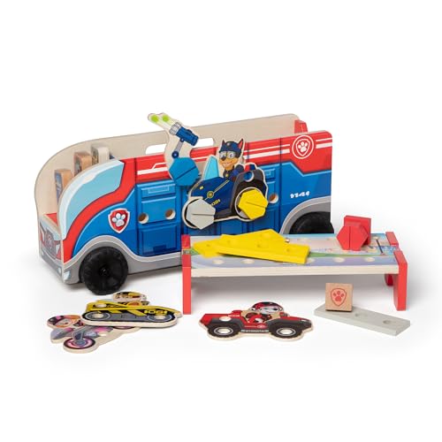 Melissa & Doug PAW LKW für Missionen Zuordnen & Bauen | Holzspielzeug | Entwicklungsspielzeug bauen und zusammenbauen für Kinder | 3+ | Geschenk für Jungen oder Mädchen|FSC-zertifizierte Materialien Melissa & Doug PAW LKW für Missionen Zuordnen & Bauen | Holzspielzeug | Entwicklungsspielzeug bauen und zusammenbauen für Kinder | 3+ | Geschenk für Jungen oder Mädchen|FSC-zertifizierte Materialien von Melissa & Doug