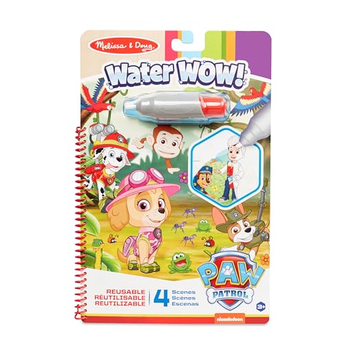 Melissa & Doug | PAW Patrol |Water Wow! | Skye Aktivitätenblock zum Ausmalen mit Wasser für Reisen von Melissa & Doug