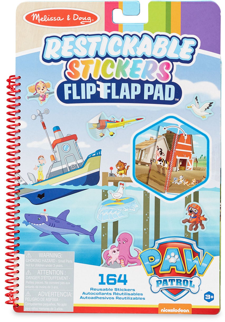 Melissa &  Doug Paw Patrol Wiederverwendbare Aufkleber Die Abenteuerbucht von Melissa & Doug