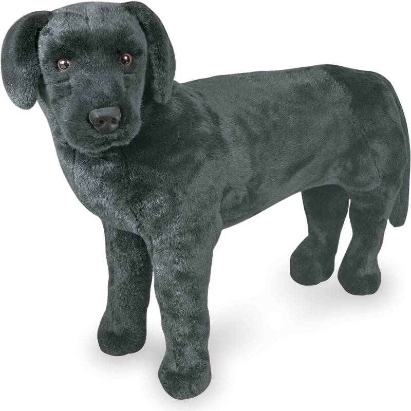 Melissa &  Doug Plüschspielzeug Schwarzer Labrador 78 cm von Melissa & Doug