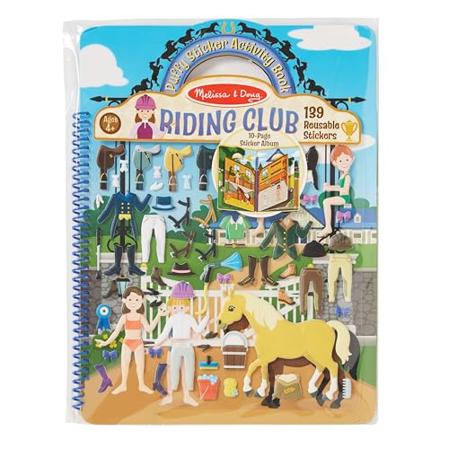 Melissa & Doug Puffy Sticker Activity Book - Riding Club Melissa & Doug Puffy Sticker Activity Book - Riding Club von Melissa & Doug