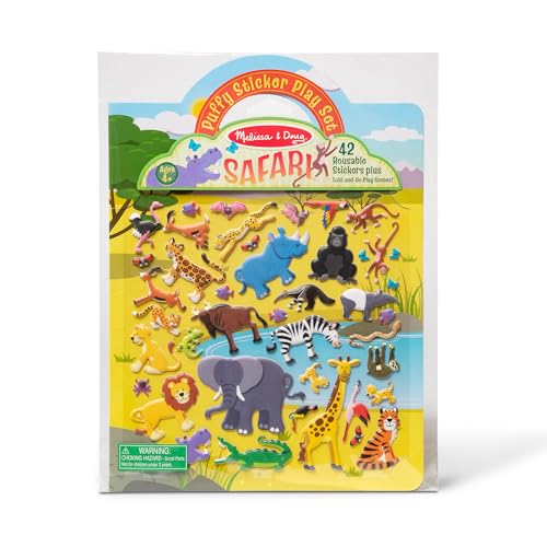 Melissa & Doug Puffy Sticker Play Set Safari Toy von Melissa & Doug