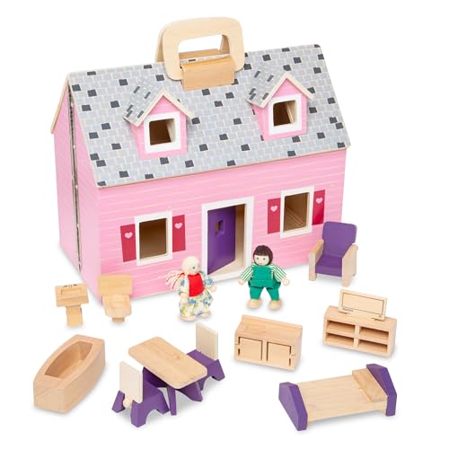 Melissa & Doug Puppenhaus zum Falten und Mitnehmen | Puppenhäuser und Puppen | Spielsets | 3+ | Geschenk für Jungen oder Mädchen Melissa & Doug Puppenhaus zum Falten und Mitnehmen | Puppenhäuser und Puppen | Spielsets | 3+ | Geschenk für Jungen oder Mädchen von Melissa & Doug