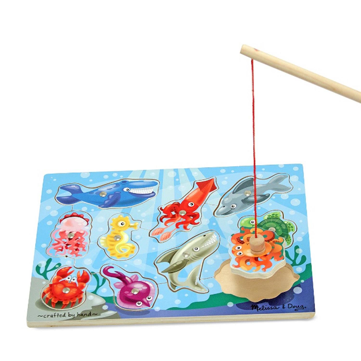 Melissa &  Doug Puzzle Angeln, 10 Teile von Melissa & Doug