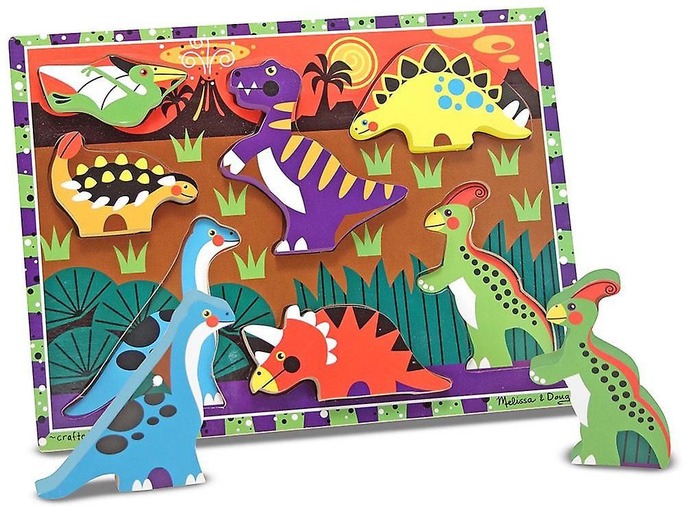 Melissa &  Doug Puzzle Dinosaurier 6 Teile von Melissa & Doug