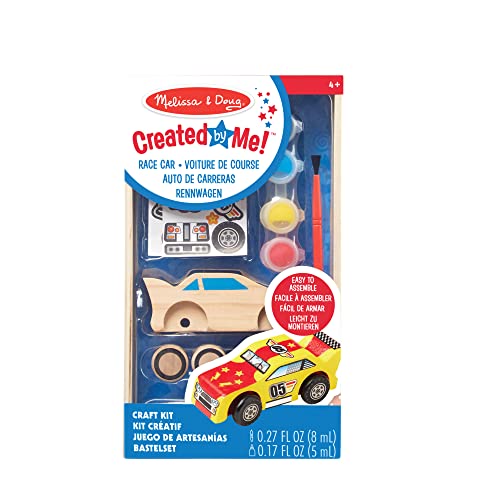 Melissa & Doug Rennwagen | Kunsthandwerk | Fantasiespiel | 3+ | Geschenk für Jungen oder Mädchen von Melissa & Doug