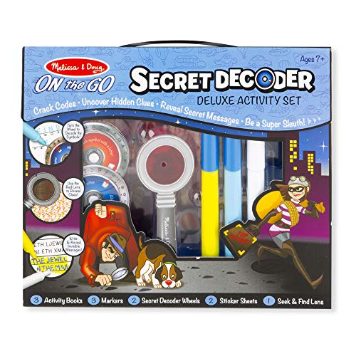 Melissa & Doug Rollenspiel Detektiv Set Geheimnisse aufdecken | Kinder Spionage Kit Reiseaktivität | Kinderreisespiel Aktivitätenbuch für unterwegs im Auto & Flugzeug | Geschenk Jungen & Mädchen 7-9 von Melissa & Doug