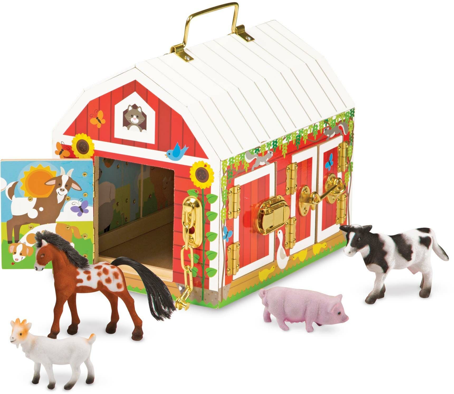 Melissa &  Doug Scheune mit Türen &  Tiere von Melissa & Doug