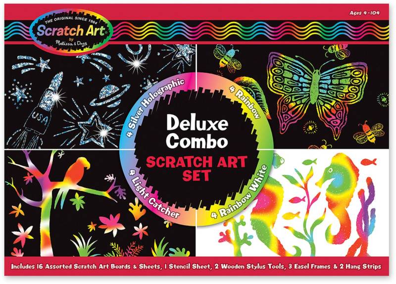 Melissa &  Doug Scratch Art, Deluxe von Melissa & Doug