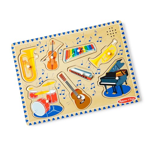 Melissa & Doug Soundpuzzle aus Holz - Musikinstrumente Melissa & Doug Soundpuzzle aus Holz - Musikinstrumente von Spin Master