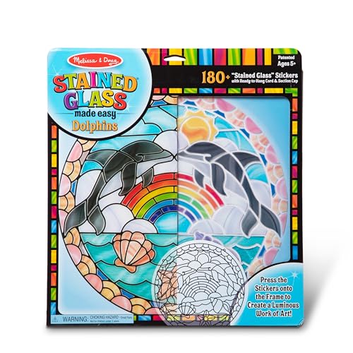 Melissa & Doug Stained Glass - Dolphins by Melissa & Doug von Melissa & Doug