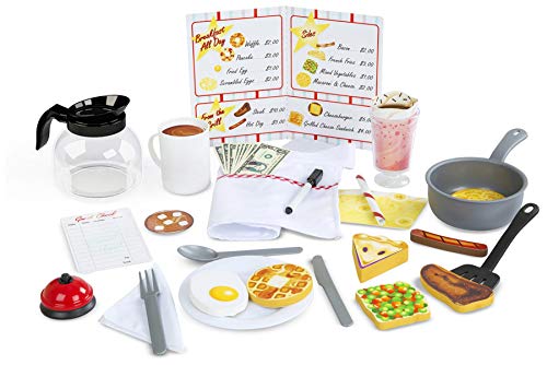 Melissa & Doug Star Diner Restaurant Play Set | Pretend Play | Play Set | 3+ | Gift for Boy or Girl von Melissa & Doug