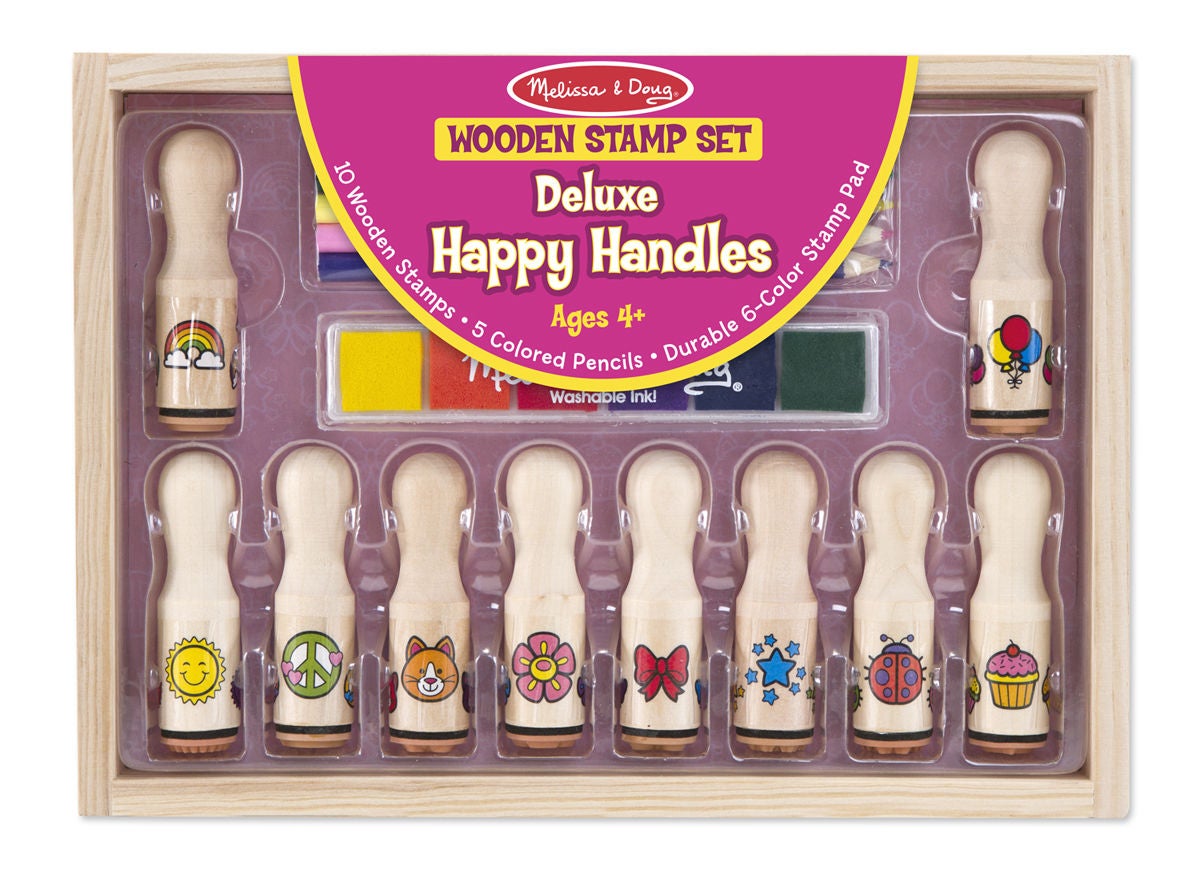 Melissa &  Doug Stempelset Happy von Melissa & Doug