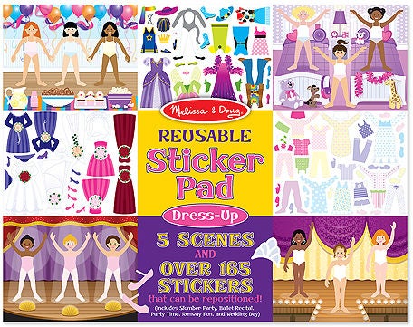 Melissa & Doug Sticker Dress-Up Melissa & Doug Sticker Dress-Up von Melissa & Doug
