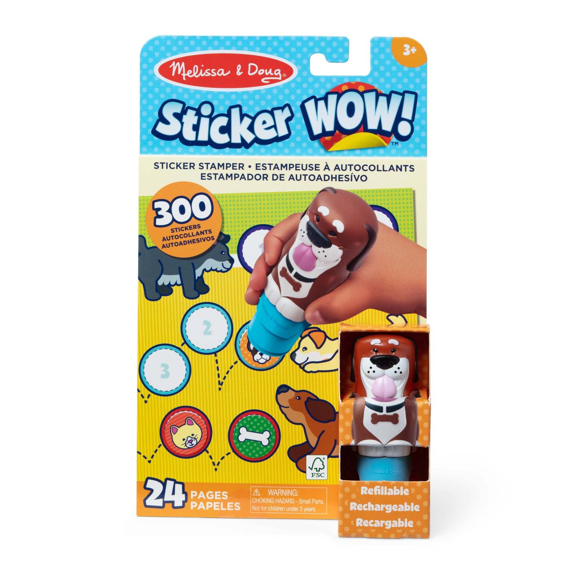 Melissa &  Doug Sticker WOW! Aktivitätsbuch Hund von Melissa & Doug