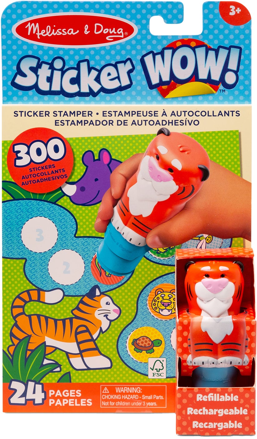 Melissa &  Doug Sticker WOW! Aktivitätsbuch Tiger von Melissa & Doug