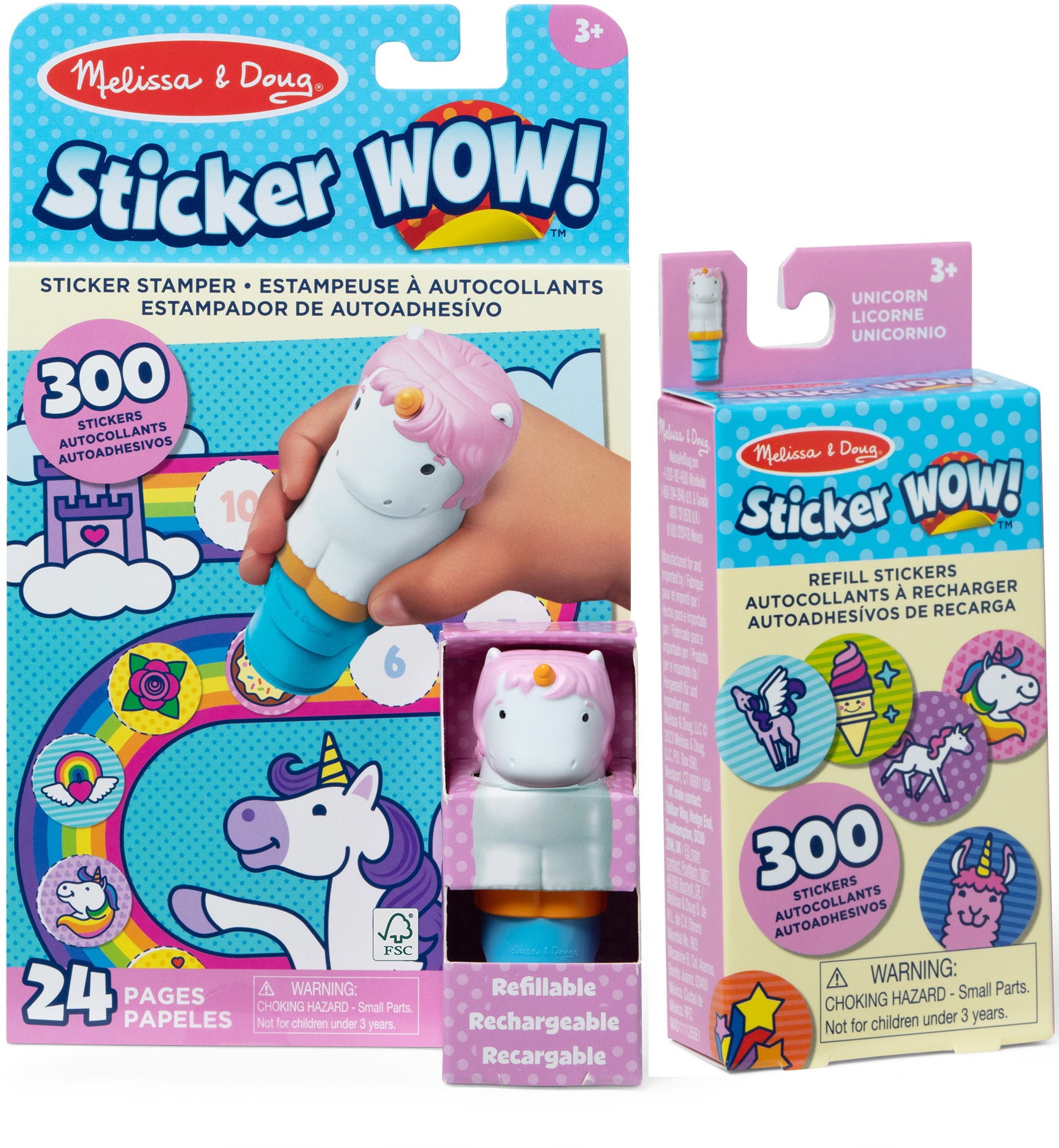 Melissa &  Doug Sticker WOW! Einhorn-Paket von Melissa & Doug