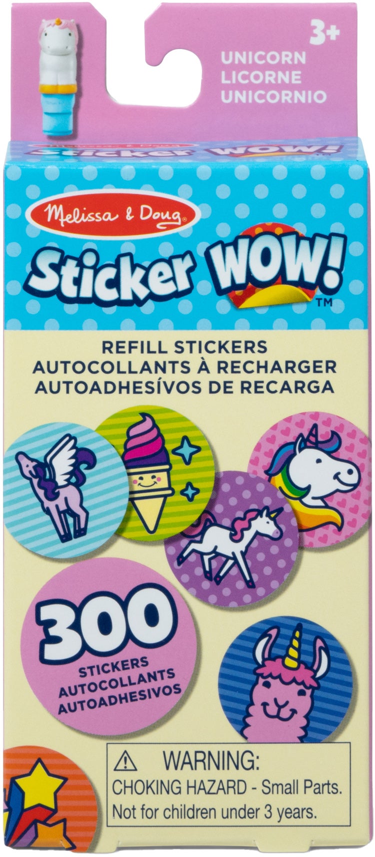 Melissa &  Doug Sticker WOW! Nachfüllpackung Einhorn von Melissa & Doug