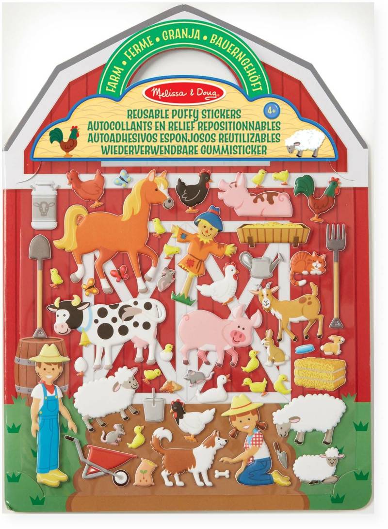 Melissa &  Doug Stickerbuch Bauernhof 52 Teile von Melissa & Doug