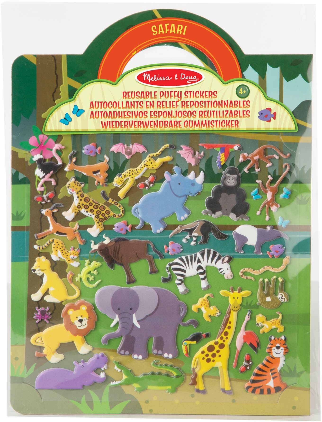 Melissa & Doug Stickerbuch Safari 42 Teile Melissa & Doug Stickerbuch Safari 42 Teile von Melissa & Doug